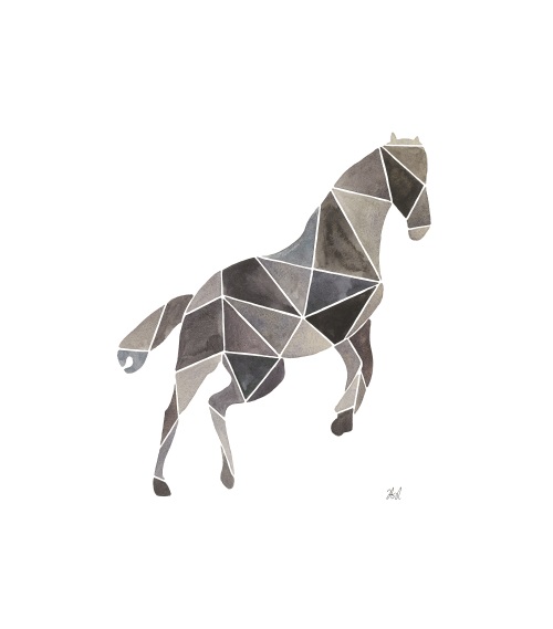 Graphic Combination of Animals IV